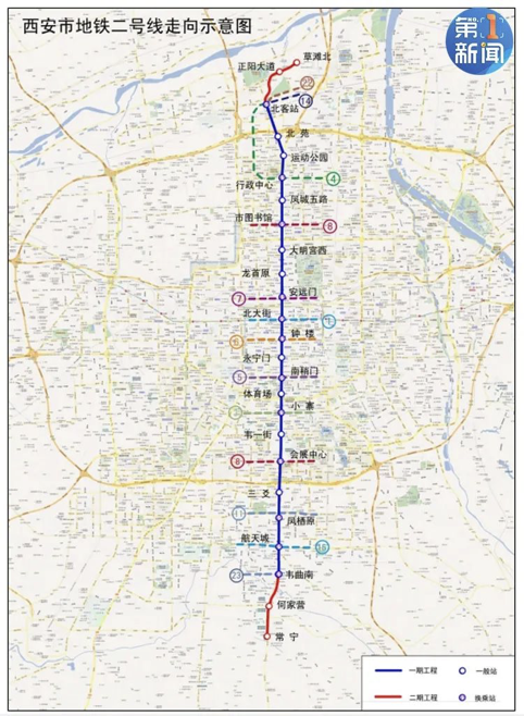西安地铁规划，西安地铁规划图2025高清版？-第3张图片-柯迪百科
