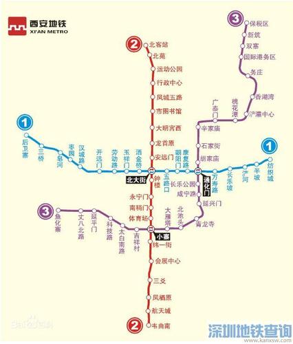 西安地铁规划，西安地铁规划图2025高清版？-第6张图片-柯迪百科