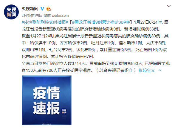 哈尔滨疫情近况?哈尔滨疫情的最新数据?-第1张图片-柯迪百科 哈尔滨疫情近况?哈尔滨疫情的最新数据?-第1张图片-柯迪百科