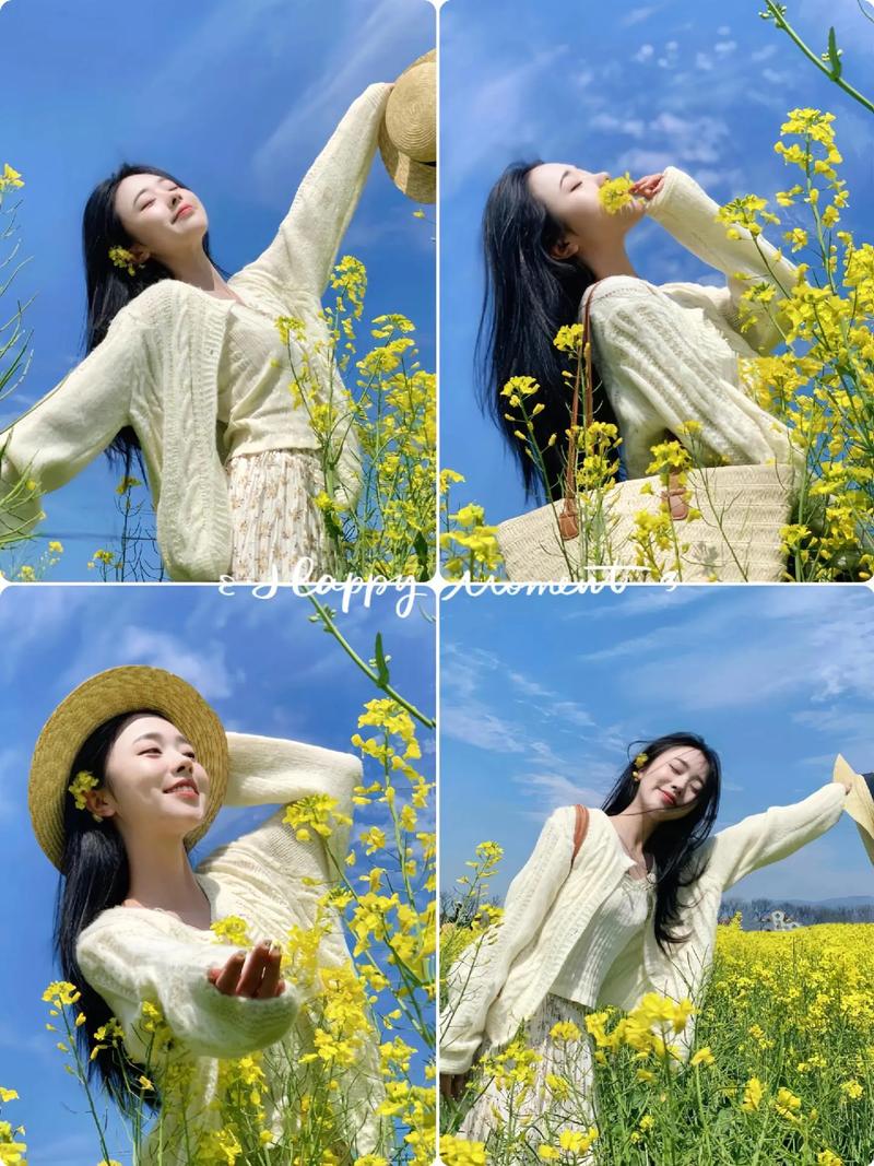 油菜花图片，油菜花图片简笔画-第3张图片-柯迪百科