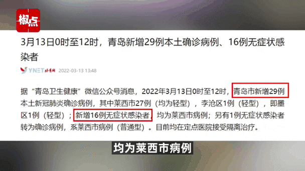 莱西疫情最新消息?莱西新冠肺炎最新消息?-第4张图片-柯迪百科 莱西疫情最新消息?莱西新冠肺炎最新消息?-第4张图片-柯迪百科