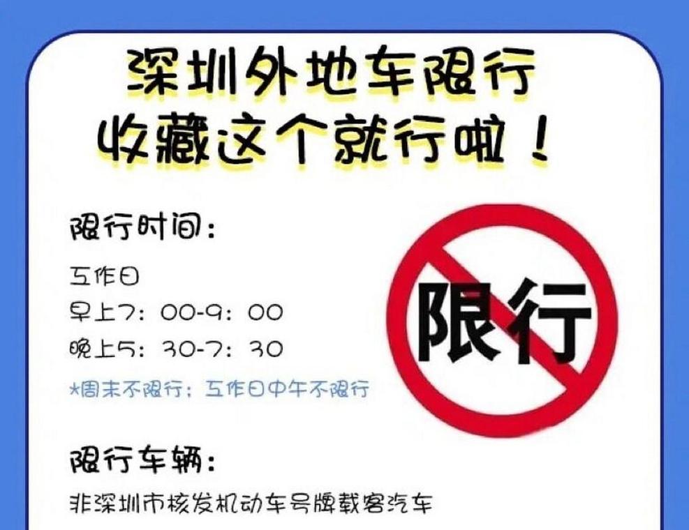 深圳星期六日外地车牌限行吗?周六深圳限外地车牌时间段最新2021?-第6张图片-柯迪百科 深圳星期六日外地车牌限行吗?周六深圳限外地车牌时间段最新2021?-第6张图片-柯迪百科