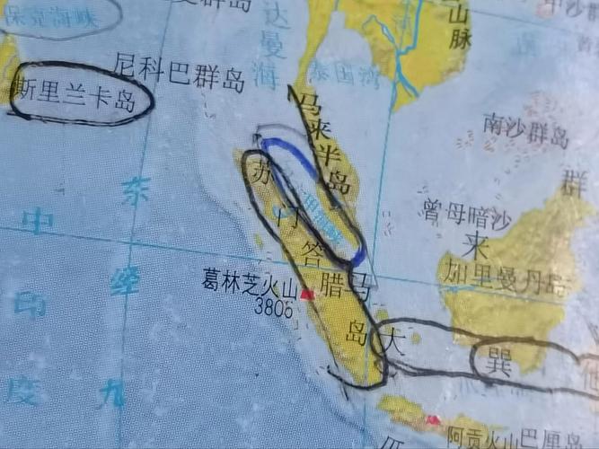 马六甲海峡地图，马六甲海峡地图位置？