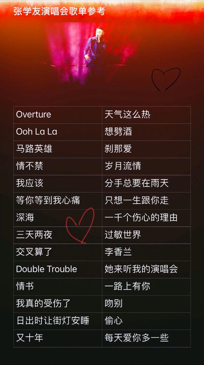 张学友深圳演唱会?张学友深圳演唱会2024?-第4张图片-柯迪百科 张学友深圳演唱会?张学友深圳演唱会2024?-第4张图片-柯迪百科
